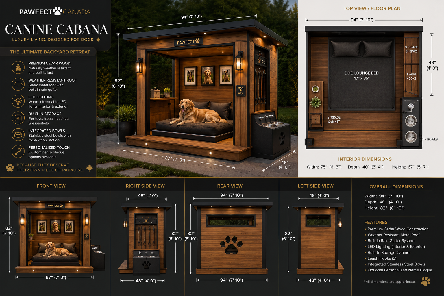 PAWFECT™ Canine Cabana